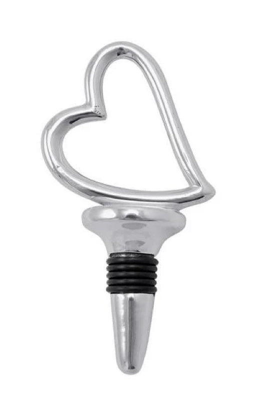 Mariposa Heart Wine Stopper