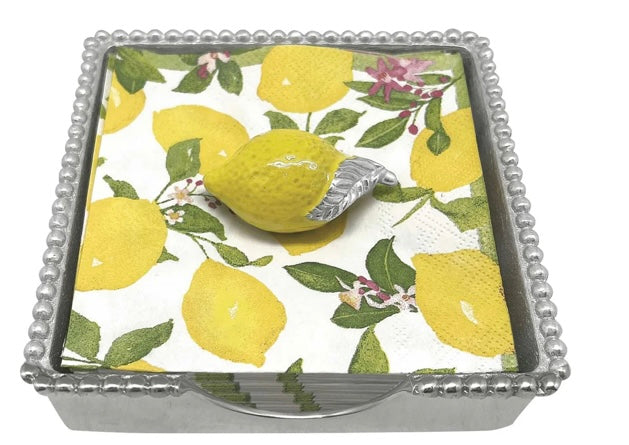 Lemon napkin box