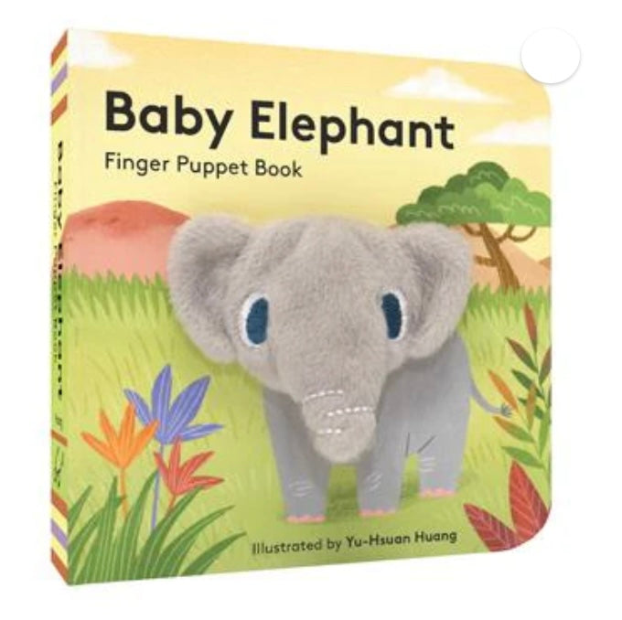 Baby Elephant Puppet Book