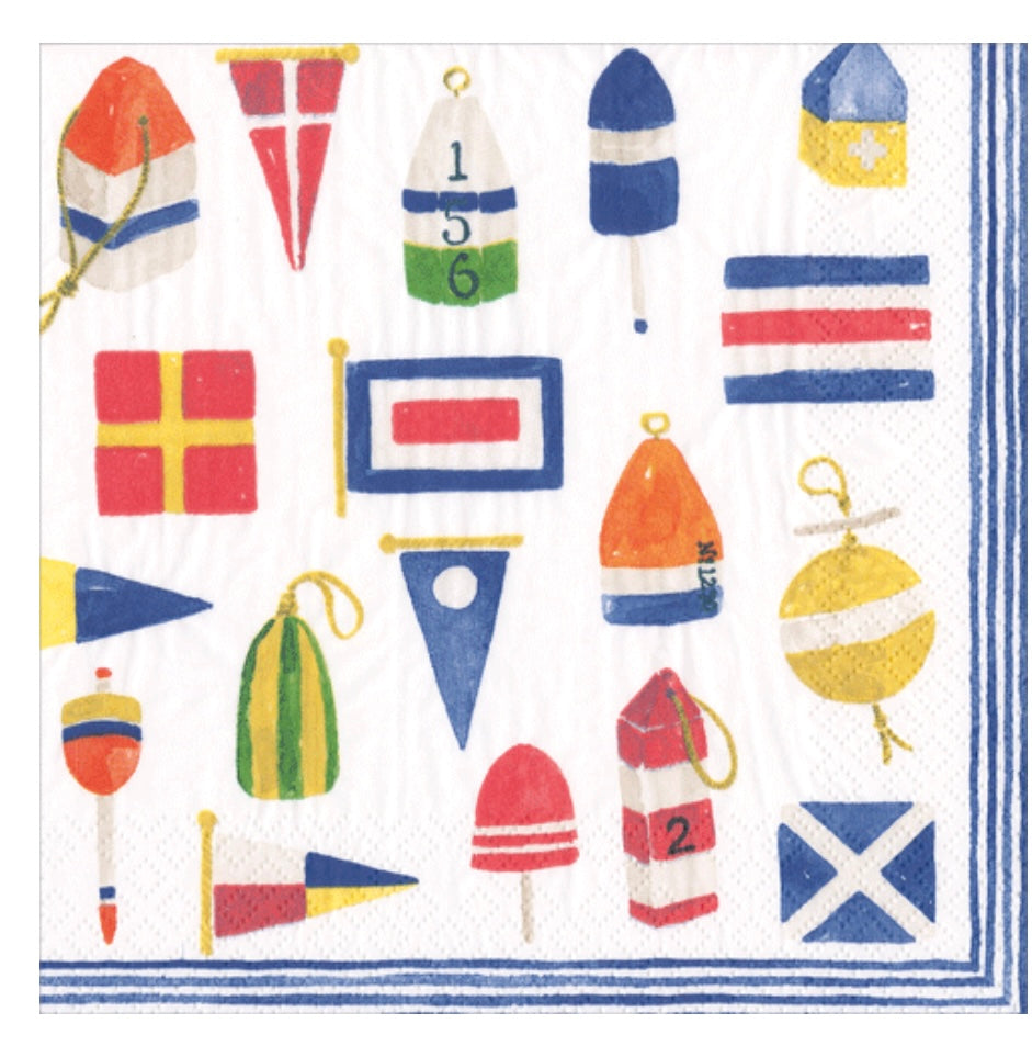 Buoys Cocktail Napkin