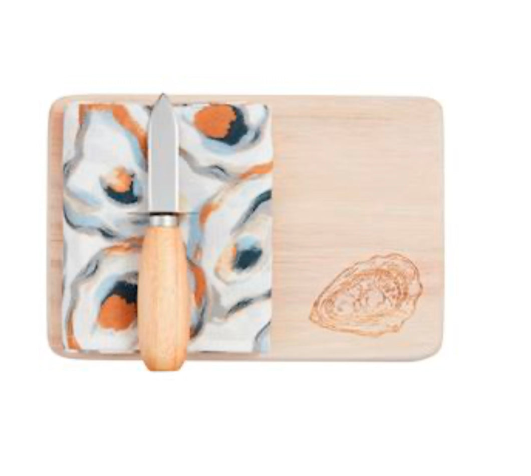 Oyster shucking Board Set