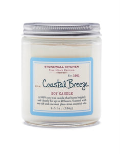 Coastal Breeze Glass Jar Candle