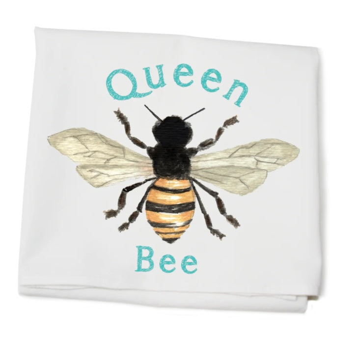 Queen Bee Tea Towel