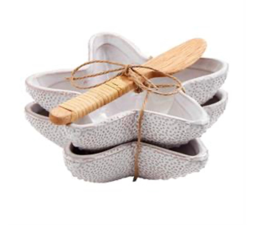 Starfish Dip Cup Set