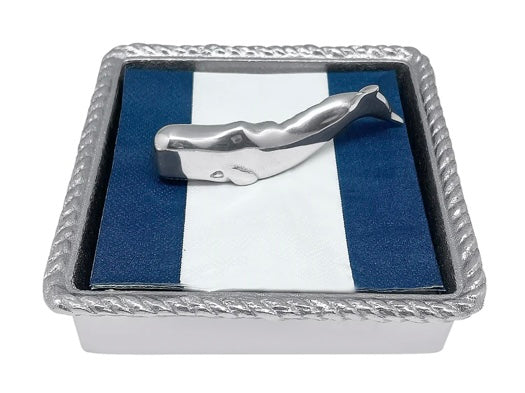 Whale napkin box