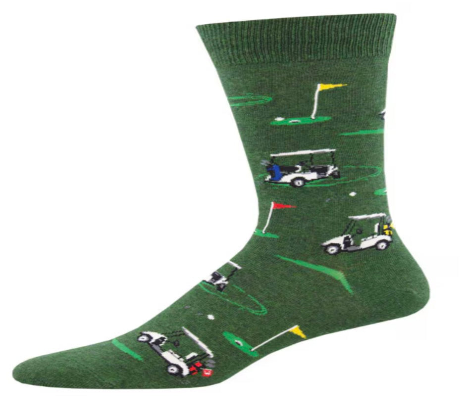 Golf Cart Socks Men