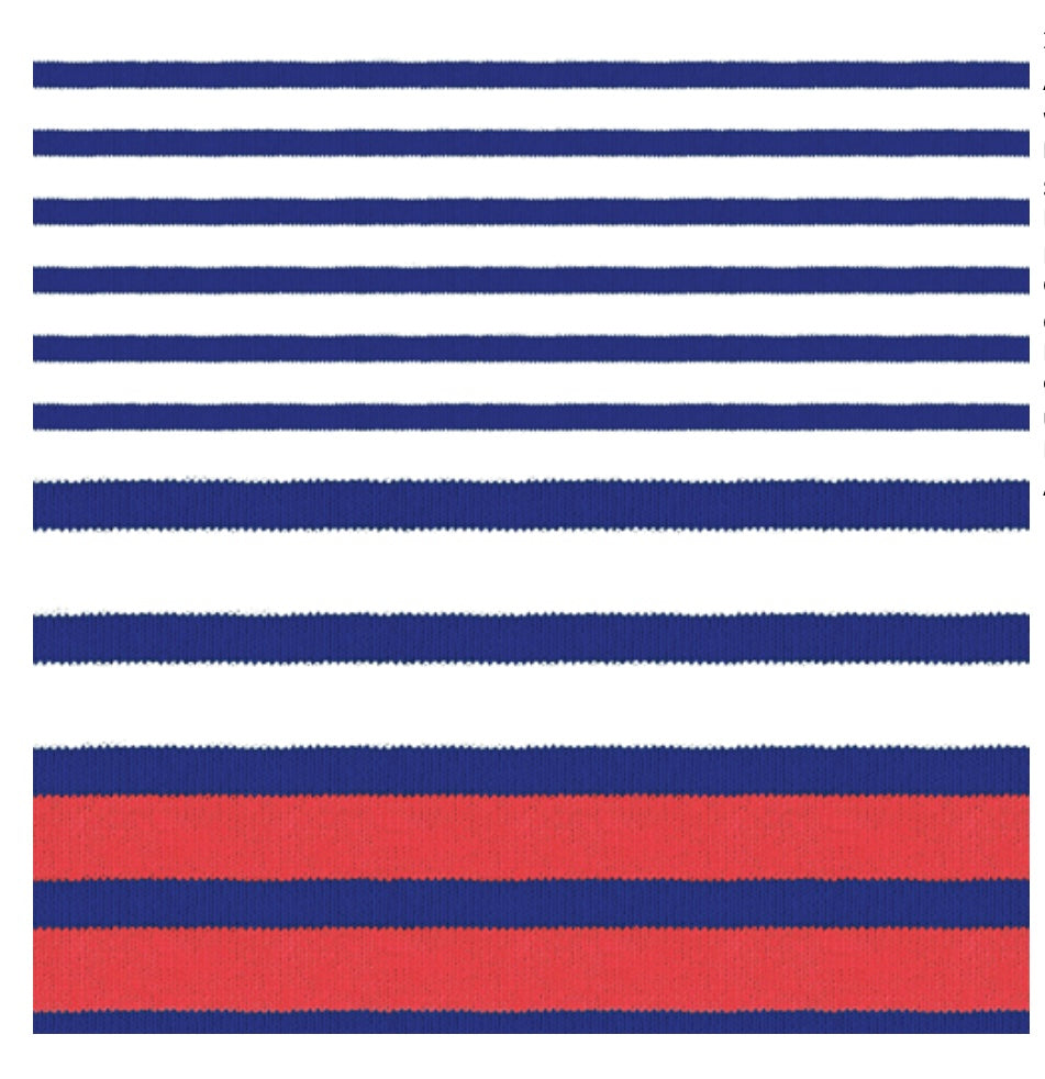 Breton Stripe Cocktail Napkin