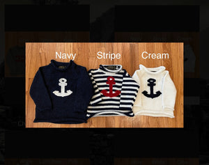 Toddler Anchor Sweater