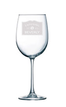 Load image into Gallery viewer, Town Pride Wine Glass
