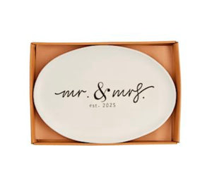 Mr & Mrs 2025 Platter