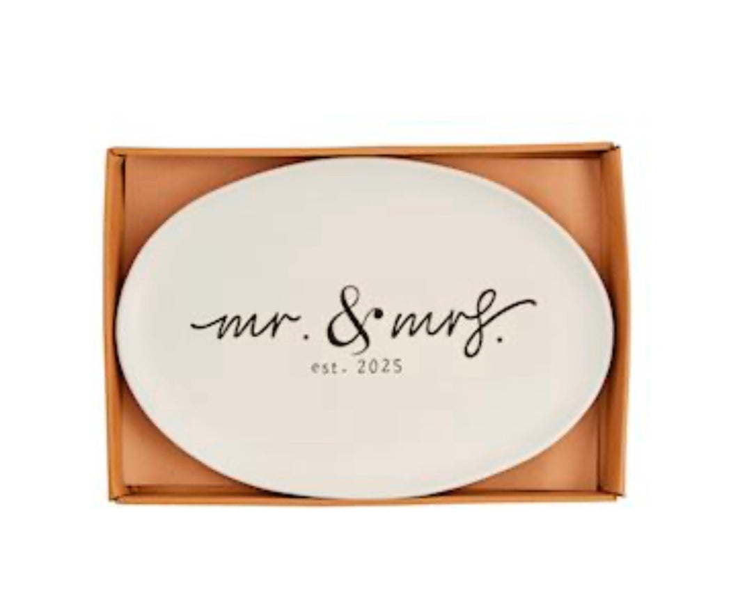 Mr & Mrs 2025 Platter