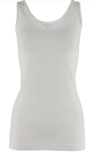White Soft Spandex Tank