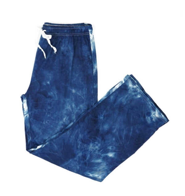 Navy Tie Dye Lounge Pants