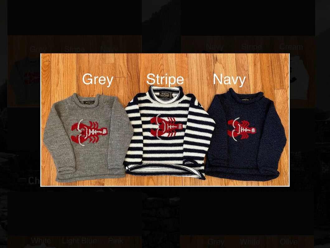 Toddler Lobster Sweater