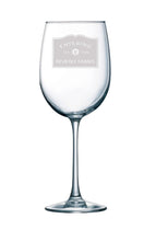 Load image into Gallery viewer, Town Pride Wine Glass
