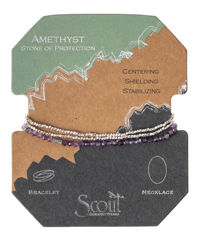 Scout Amethyst Wrap Bracelet