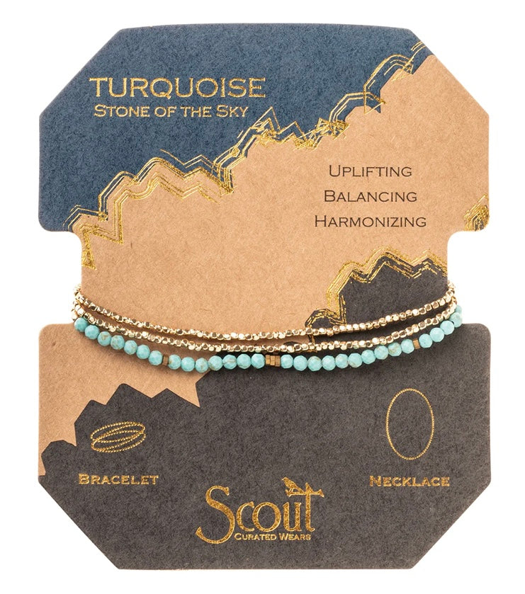 Scout Turquoise Wrap Bracelet