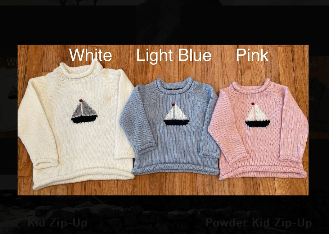 Toddler Sailboat Sweater