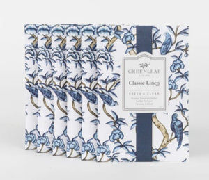 Classic linen paper sachet