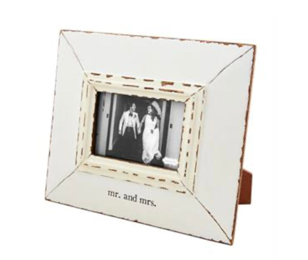 Mr & Mrs Wood Frame