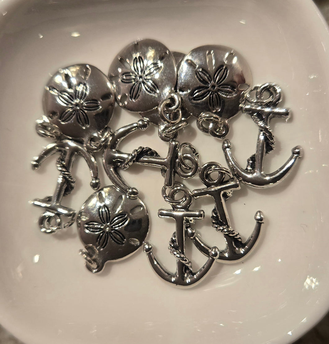 Silver Anchor Charm