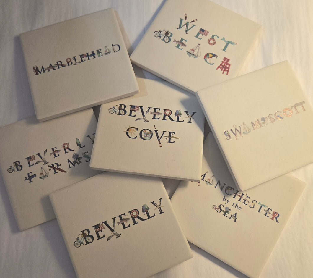 Ceramic 4x4 Coaster