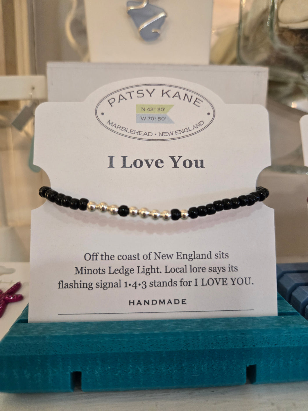143 I Love You Stretch Bracelet