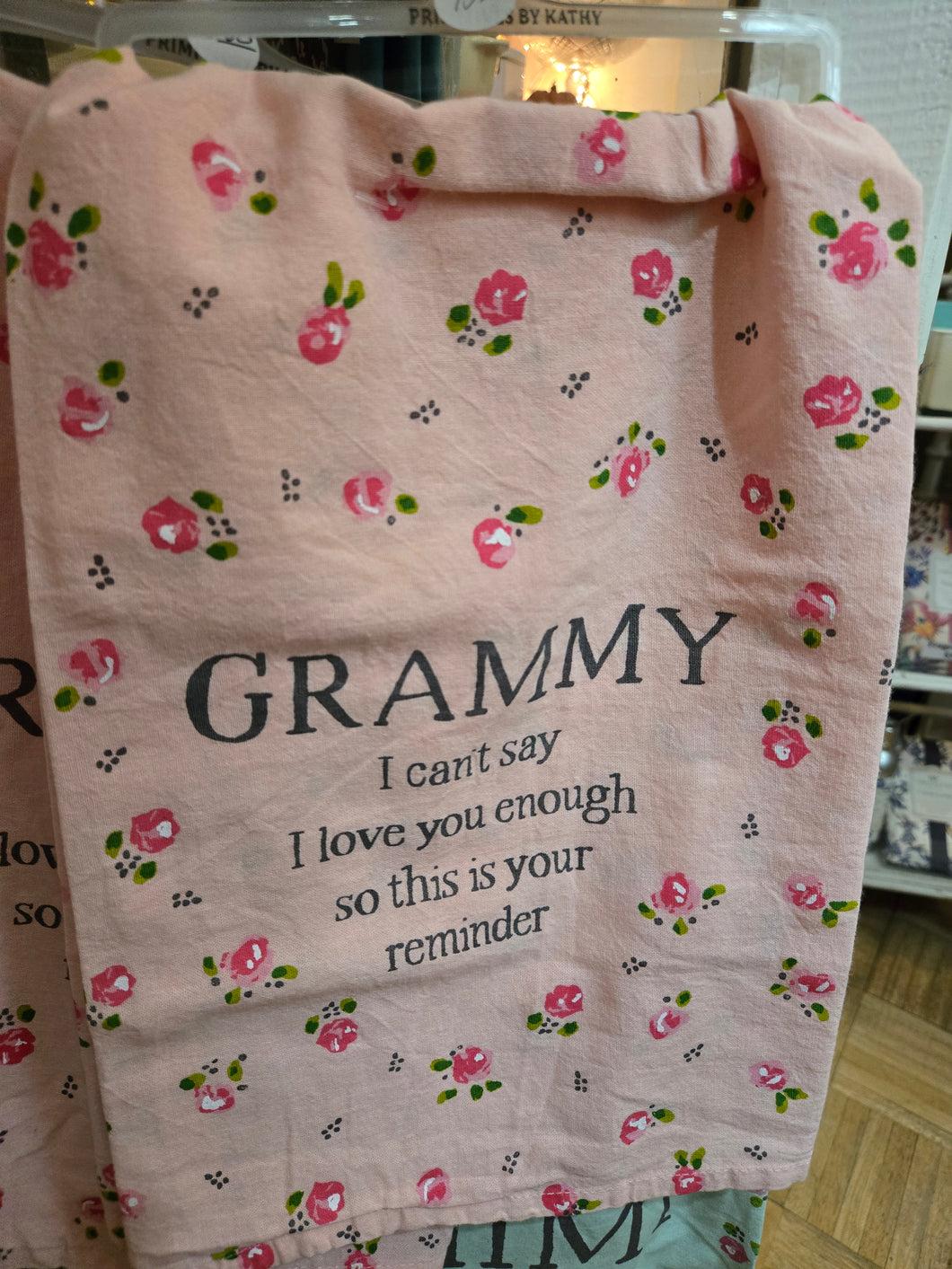 Grammy cotton tea towel