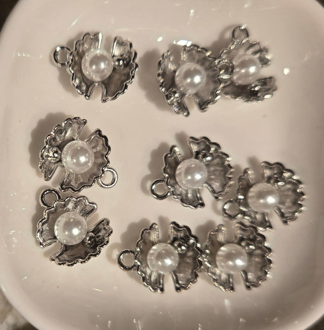 Oyster Pearl Charm