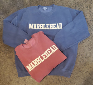 Marblehead Garment Dye Crew Neck Sweatshirt