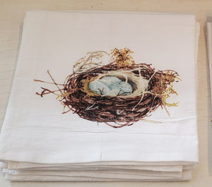 Robin's Nest Tea Towel